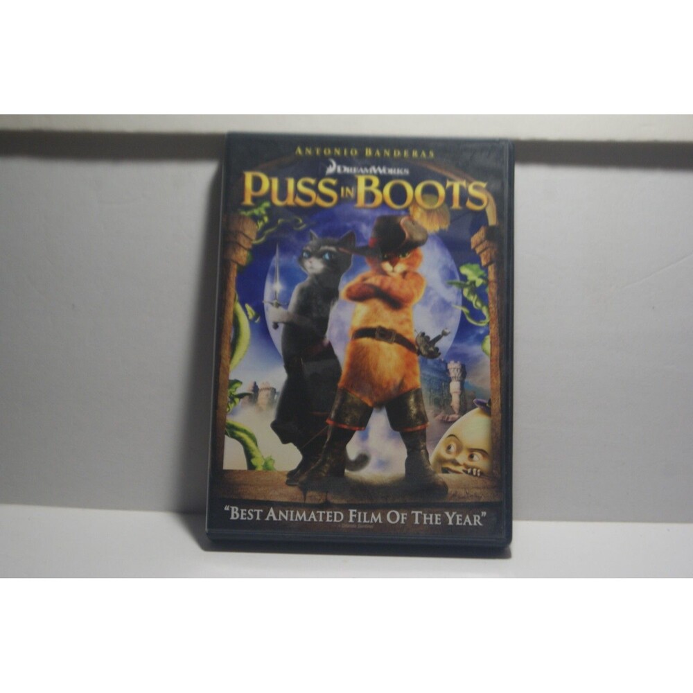 Puss in Boots DVD Animated Epic Adventure DreamWorks 2011